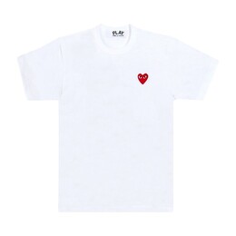 Comme Des Garçons Play: Футболка  Heart с коротким рукавом