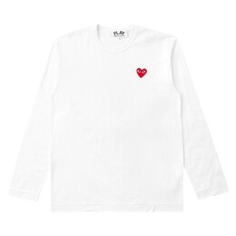 Comme Des Garçons Play: Футболка с длинным рукавом 