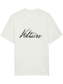 Zadig&Voltaire: Белая футболка 