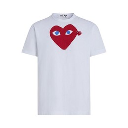 Comme Des Garçons Play: Футболка  Heart с коротким рукавом