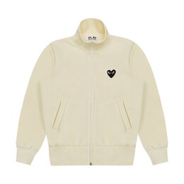 Comme Des Garçons Play: Чёрная толстовка  Heart