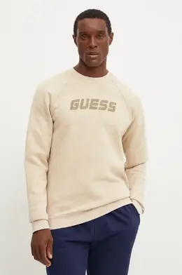 GUESS: Хлопковая толстовка 