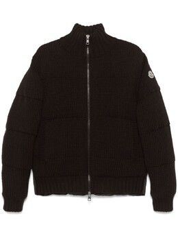 Moncler: Коричневая куртка 