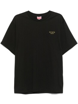 Kenzo: Чёрная футболка 