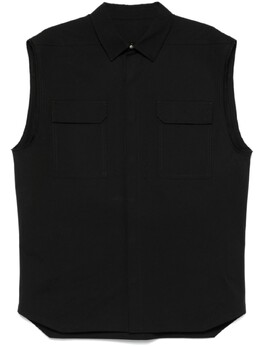 Rick Owens: Чёрный жилет  Jumbo