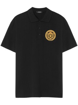 Versace: Рубашка  Medusa с принтом