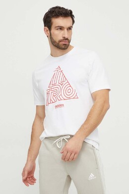 Adidas: Хлопковая футболка  Tiro