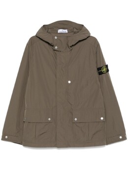 Stone Island: Зелёная куртка  Compass