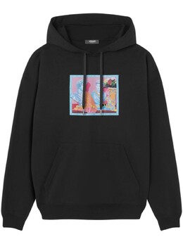Versace: Чёрная толстовка 