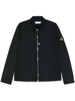 Stone Island: Чёрная куртка  Compass