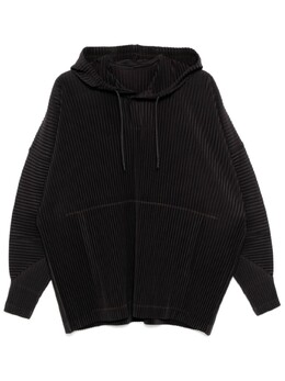 Homme Plissé Issey Miyake: Фиолетовая толстовка 