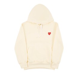 Comme Des Garçons Play: Толстовка  Heart с капюшоном
