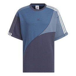Adidas: Фиолетовая футболка 