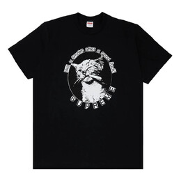 Supreme: Чёрная футболка  Smoke