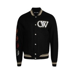 Off-White: Чёрная куртка 