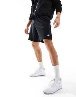 Nike: Чёрные шорты  Club