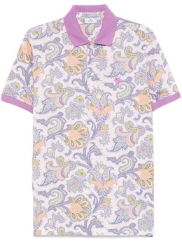 Etro: Фиолетовая рубашка 