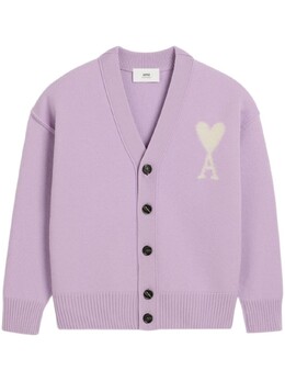 AMI Paris: Розовый кардиган  Ami de Cœur