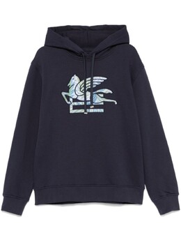 Etro: Толстовка  Pegaso с капюшоном
