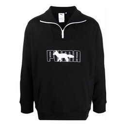 PUMA: Чёрный свитер 