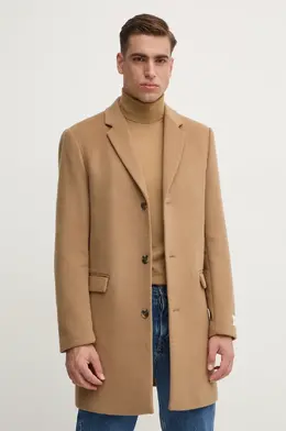 Calvin Klein: Пальто из шерсти 