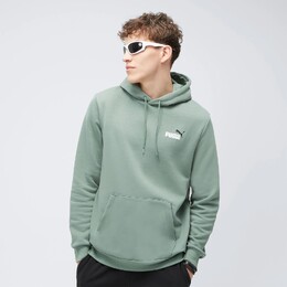 PUMA: Зелёный свитшот  Ess