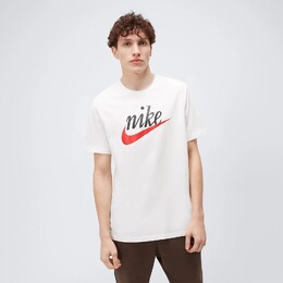 Nike: Белая футболка  Futura
