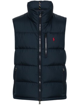 Polo Ralph Lauren: Синий жилет 
