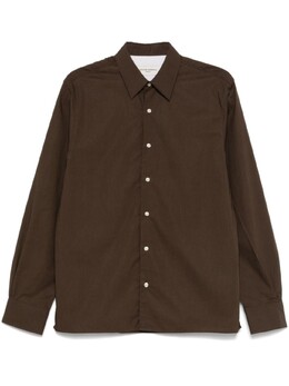 Officine Générale: Коричневая рубашка 