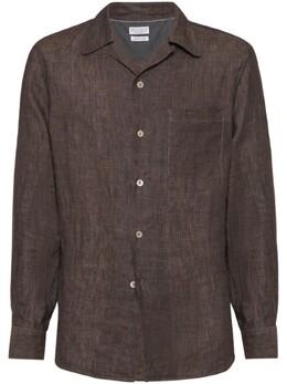 Brunello Cucinelli: Льняная рубашка 
