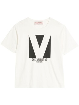 Valentino Garavani: Белая футболка 