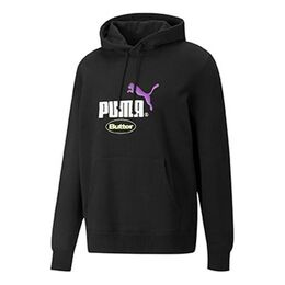 PUMA: Чёрная толстовка  Butter Goods