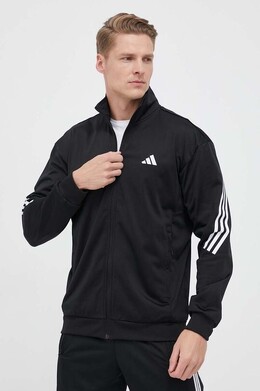 Adidas: Чёрная толстовка 