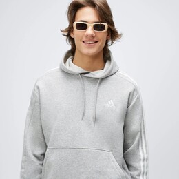 Adidas: Серый свитшот 