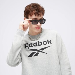Reebok: Серый свитшот 