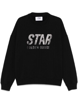 Golden Goose: Чёрная толстовка 