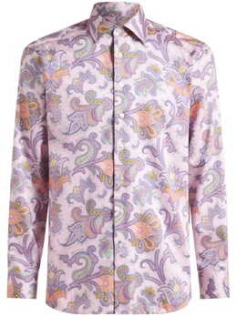 Etro: Длинная рубашка 