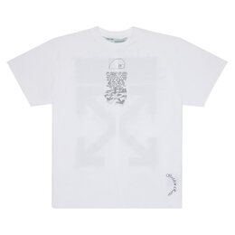 Off-White: Футболка  Arrows с коротким рукавом