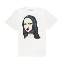 Off-White: Футболка  Mona Lisa с коротким рукавом