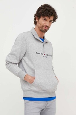 Tommy Hilfiger: Серая толстовка 