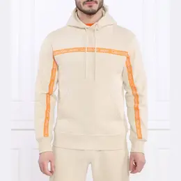 Calvin Klein: Бежевая толстовка 