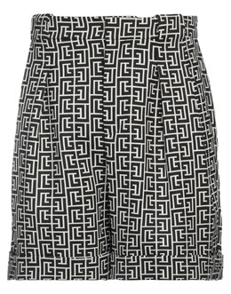 Balmain: Белые шорты 