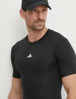 adidas Performance: Чёрная футболка 