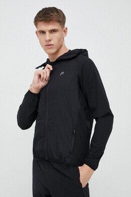 Fila: Чёрная куртка 