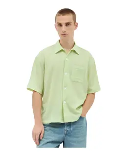 Stussy: Зелёная рубашка 