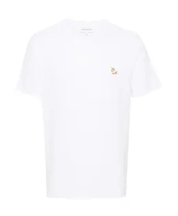 Maison Kitsuné: Белая футболка 