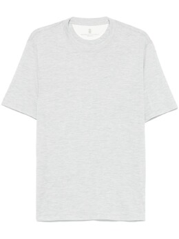 Brunello Cucinelli: Серая футболка 