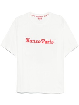 Kenzo: Белая футболка 