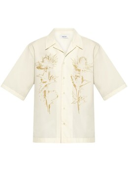 Alexander McQueen: Рубашка с принтом 