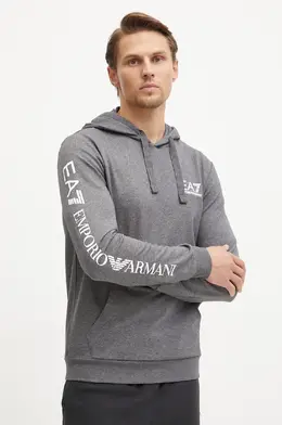 EA7 Emporio Armani: Хлопковая толстовка 